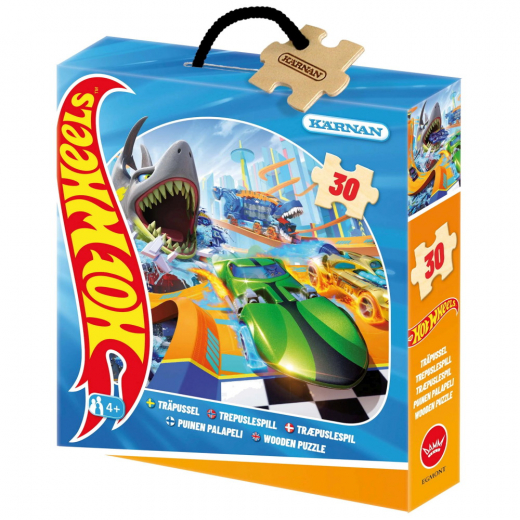 Kärnan Palapeli - Hot Wheels 30 Palaa ryhmässä PALAPELIT / Lasten palapelit @ Spelexperten (523057)