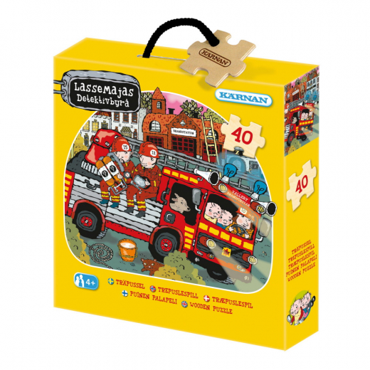 Kärnan puinen laatikkopalapeli - Pekoniveljekset 40 Palaa ryhmässä PALAPELIT / Lasten palapelit @ Spelexperten (524056)