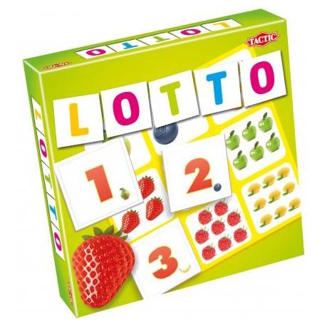 Hedelmät & numerot Lotto ryhmässä SEURAPELIT / Lastenpelit @ Spelexperten (52677)