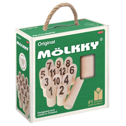 Mölkky pahvilaatikossa ryhmässä ULKOPELIT / Kubb @ Spelexperten (53656)