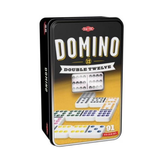 Domino Double 12 metallirasiassa ryhmässä  @ Spelexperten (53915)