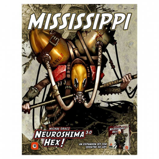 Neuroshima Hex! 3.0 - Mississippi (Exp.) ryhmässä SEURAPELIT / Lisäosat @ Spelexperten (541PLG)