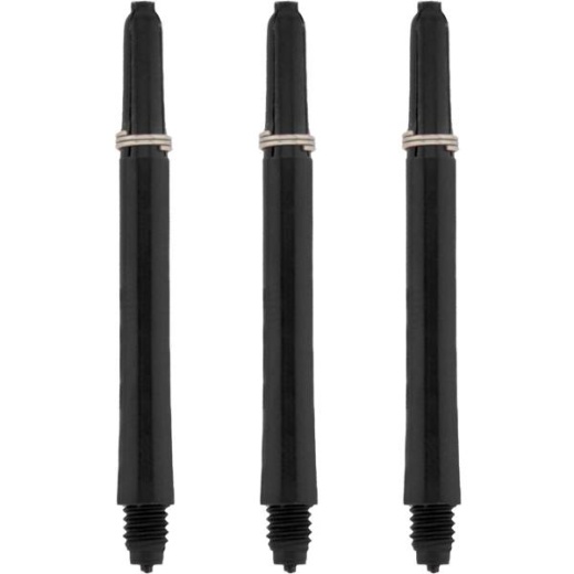 Bull's Shaft – Nylon, 6 settiä, medium, musta ryhmässä PÖYTÄPELIT / Darts @ Spelexperten (56201)