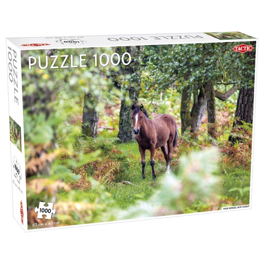 Tactic - Wild horses New forest 1000 Palaa ryhmässä PALAPELIT / 1000 palaa @ Spelexperten (56235)