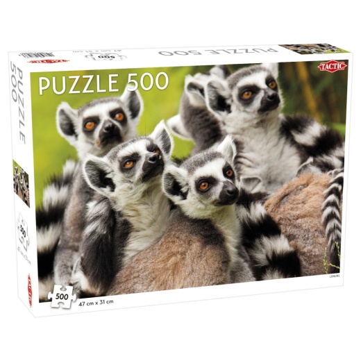 Tactic Palapeli: Lemurs 500 palaa ryhmässä PALAPELIT / < 750 palaa @ Spelexperten (56743)