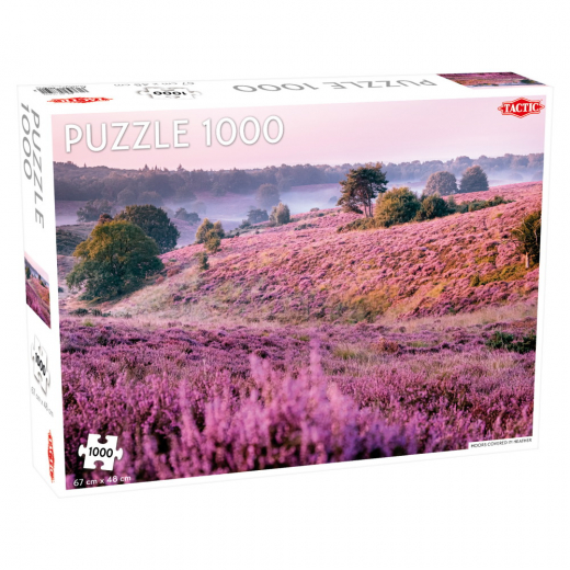 Tactic Palapeli: Moors Covered in Heather 1000 Palaa ryhmässä PALAPELIT / 1000 palaa @ Spelexperten (56750)