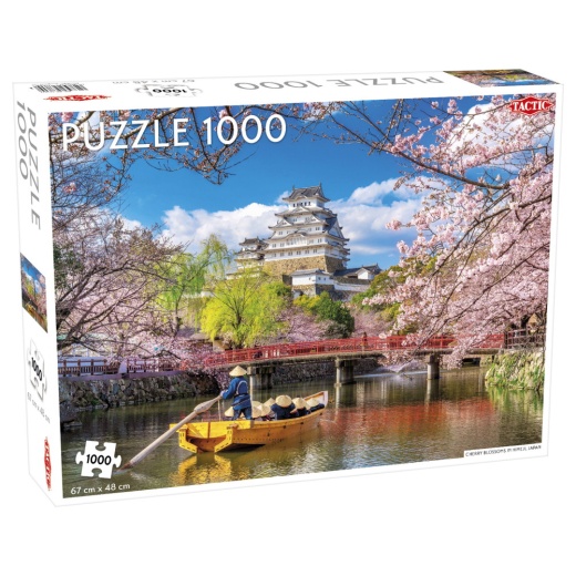 Tactic Palapeli: Cherry Blossoms in Himeji, Japan 1000 palaa ryhmässä PALAPELIT / 1000 palaa @ Spelexperten (56751)