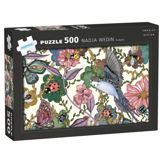 Kärnan Palapeli: Nadja Wedin - Budgies 500 Palaa ryhmässä  @ Spelexperten (570038)
