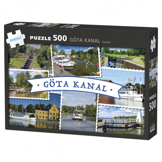 Kärnan Palapeli: Göta Kanal, Sweden 500 Palaa ryhmässä PALAPELIT / < 750 palaa @ Spelexperten (570039)