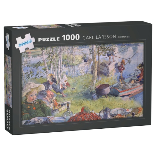 Kärnan Palapeli: Carl Larsson - Kräftfångst 1000 Palaa ryhmässä PALAPELIT / 1000 palaa @ Spelexperten (580011)