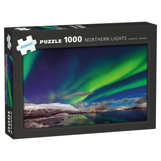Kärnan Palapeli: Northern Lights - Lapland Sweden 1000 Palaa ryhmässä PALAPELIT / 1000 palaa @ Spelexperten (580071)