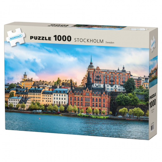 Kärnan Palapeli: Stockholm, Sweden 1000 Palaa ryhmässä PALAPELIT / 1000 palaa @ Spelexperten (580087)