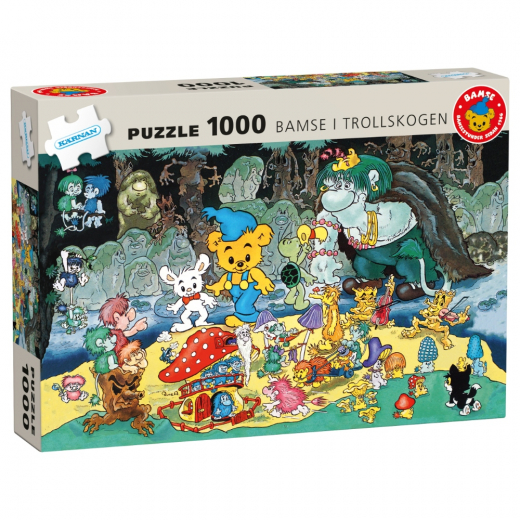 Kärnan Palapeli: Bamse i Trollskogen 1000 Palaa ryhmässä PALAPELIT / 1000 palaa @ Spelexperten (580089)