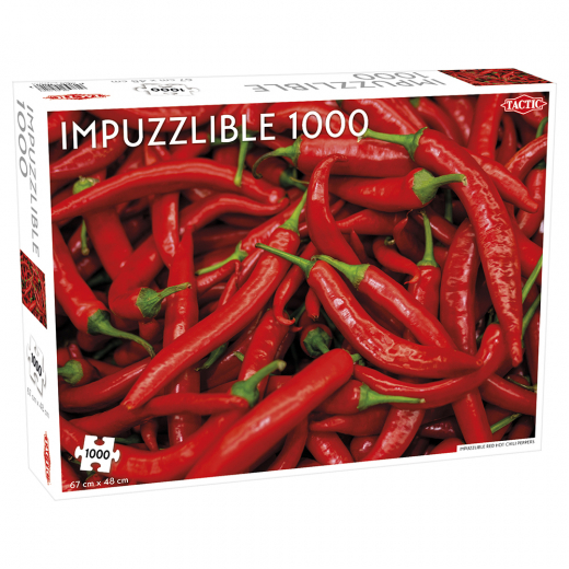 Tactic Palapeli: Impuzzlible Red Hot Chili Peppers 1000 palaa ryhmässä PALAPELIT / 1000 palaa @ Spelexperten (58282)