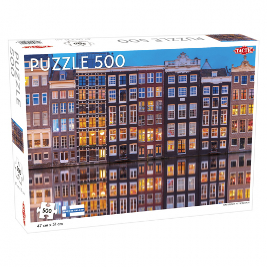Tactic Palapeli: Amsterdam, Netherlands 500 Palaa ryhmässä PALAPELIT / < 750 palaa @ Spelexperten (58291)