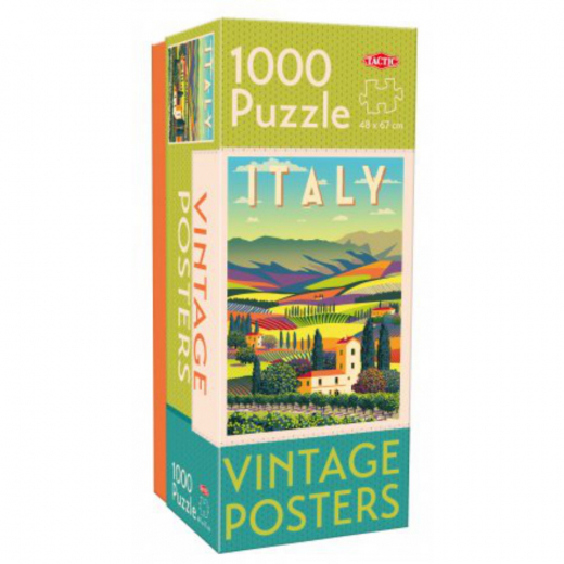 Tactic Palapeli: Vintage Italy 1000 Palaa ryhmässä PALAPELIT / 1000 palaa @ Spelexperten (58297)