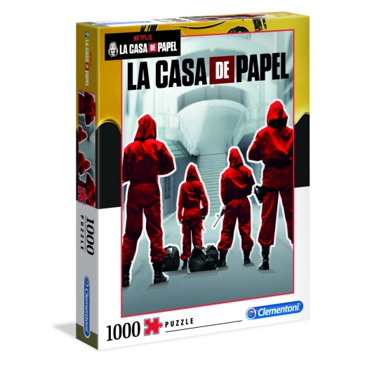 Clementoni La Casa de Papel #3 1000 Palaa ryhmässä PALAPELIT / 1000 palaa @ Spelexperten (5857332)