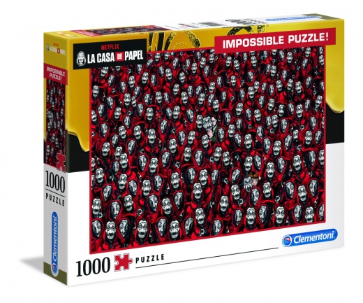 Clementoni La Casa de Papel #4 1000 Palaa ryhmässä  @ Spelexperten (5857336)