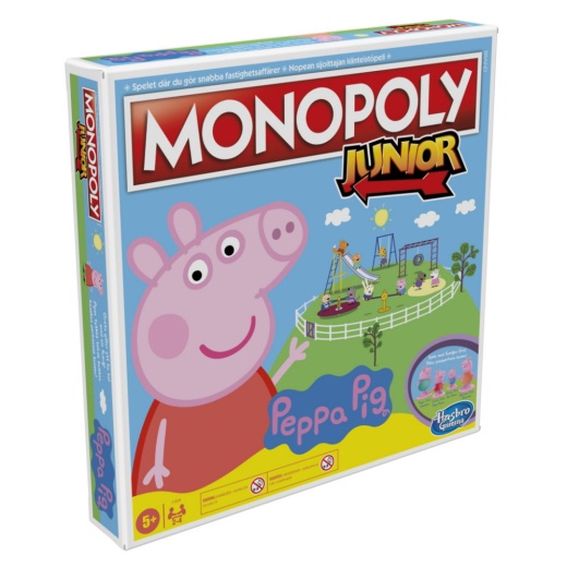 Monopoly Junior - Pipsa Possu (FI) ryhmässä SEURAPELIT / Lastenpelit @ Spelexperten (5857810)