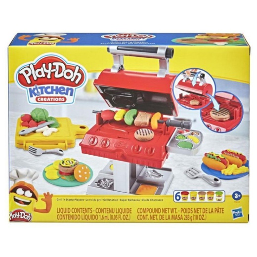Play-Doh Grill 'n Stamp Playset ryhmässä  @ Spelexperten (5857848)