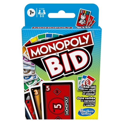 Monopoly Bid (FI) ryhmässä SEURAPELIT / Korttipelit @ Spelexperten (5857887)