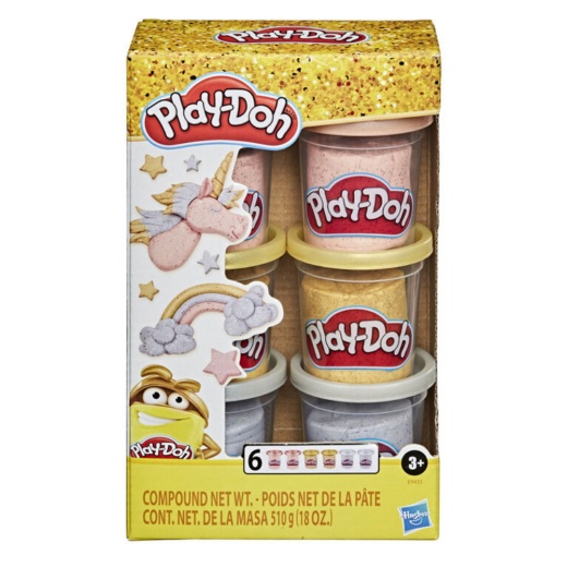 Play-Doh Metallics Compound ryhmässä LELUT / Play-Doh @ Spelexperten (5858542)