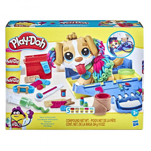 Play-Doh Care 'n Carry Vet ryhmässä LELUT / Play-Doh @ Spelexperten (5858866)