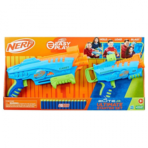 Nerf Elite JR - Ultimate Starter Set ryhmässä LELUT / Blasters @ Spelexperten (5859753)