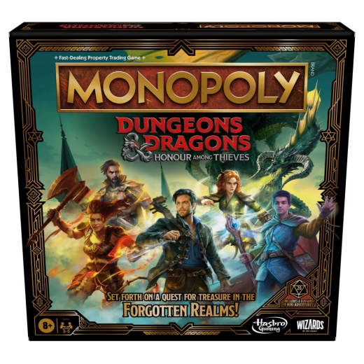 Monopoly - Dungeons & Dragons: Honour Among Thieves ryhmässä SEURAPELIT / Perhepelit @ Spelexperten (5859867)