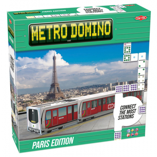 Metro Domino - Paris Edition ryhmässä SEURAPELIT / Perhepelit @ Spelexperten (58926)