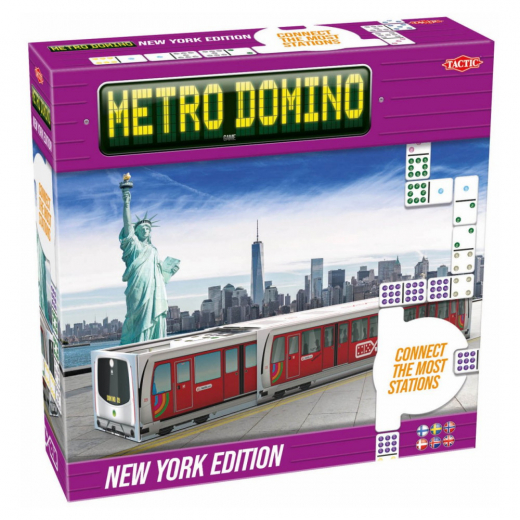 Metro Domino - New York Edition ryhmässä SEURAPELIT / Perhepelit @ Spelexperten (58931)