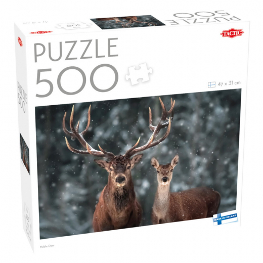 Tactic Palapeli: Noble Deer 500 Palaa ryhmässä PALAPELIT / < 750 palaa @ Spelexperten (59216)
