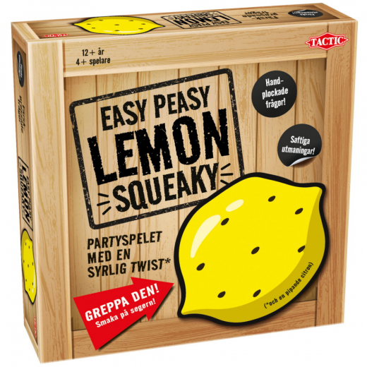 Easy Peasy Lemon Squeaky (Swe) ryhmässä SEURAPELIT / Perhepelit @ Spelexperten (59845)