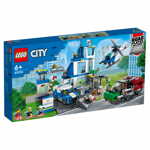 LEGO City - Poliisiasema ryhmässä LELUT / LEGO / LEGO City @ Spelexperten (60316)