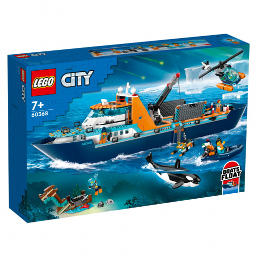 LEGO City - Arktinen tutkimusretkialus ryhmässä LELUT / LEGO / LEGO City @ Spelexperten (60368)