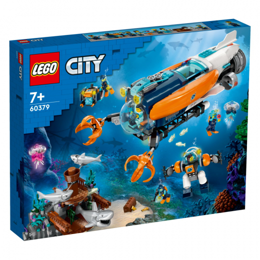 LEGO City - Meren tutkija ja sukellusvene ryhmässä @ Spelexperten (60379)