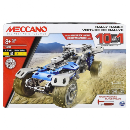 Meccano - Rally Racer 10-in-1 ryhmässä  @ Spelexperten (6040178)