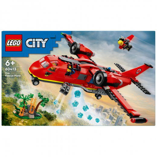LEGO City - Palokunnan pelastuslentokone ryhmässä LELUT / LEGO / LEGO City @ Spelexperten (60413)