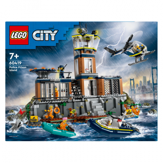 LEGO City - Poliisivoimien Vankisaari ryhmässä LELUT / LEGO / LEGO City @ Spelexperten (60419)