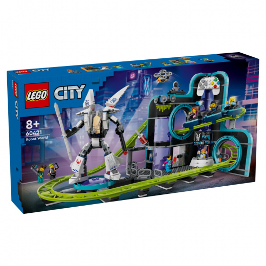 LEGO City - Robottimaailman vuoristorata ryhmässä LELUT / LEGO / LEGO City @ Spelexperten (60421)