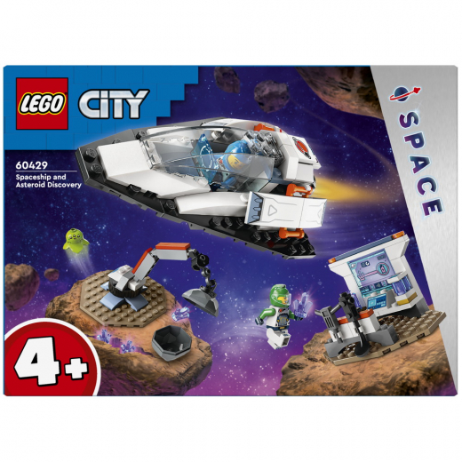 LEGO City - Avaruusalus ja asteroidilöytö ryhmässä LELUT / LEGO / LEGO City @ Spelexperten (60429)