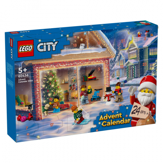 LEGO® City Joulukalenteri 2024 ryhmässä LELUT / LEGO / LEGO Adventtikalenteri @ Spelexperten (60436)