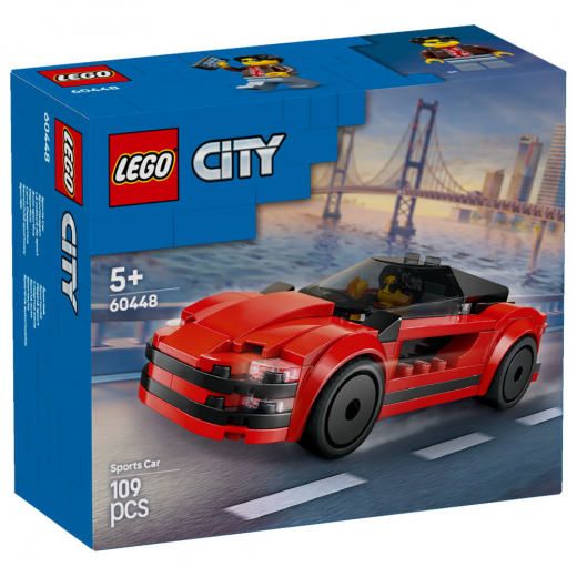 LEGO City - Punainen urheiluauto ryhmässä LELUT / LEGO / LEGO City @ Spelexperten (60448)