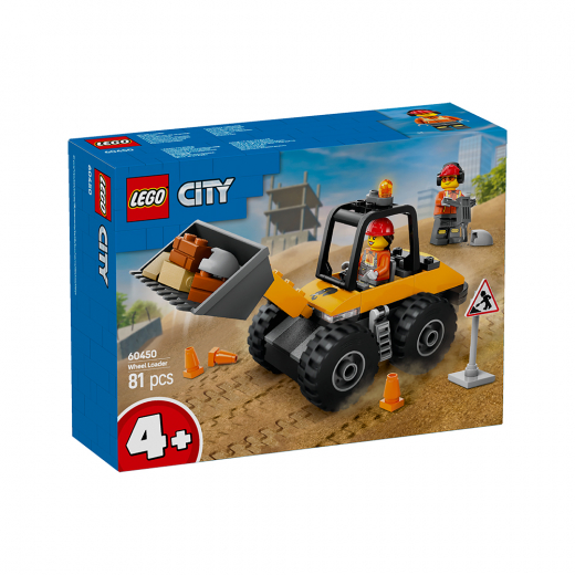 LEGO City - Keltainen pyöräkuormaaja ryhmässä LELUT / LEGO / LEGO City @ Spelexperten (60450)