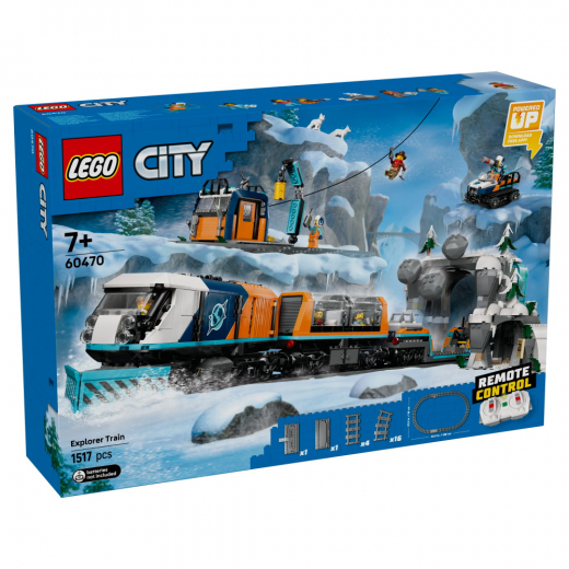 LEGO City - Arktisten tutkimusretkeilijöiden pikajuna ryhmässä LELUT / LEGO / LEGO City @ Spelexperten (60470)