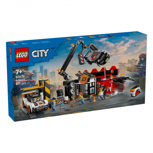LEGO City - Autopurkamo ja autoja ryhmässä LELUT / LEGO / LEGO City @ Spelexperten (60472)