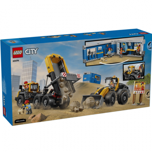 LEGO City - Dump Truck & Front End Loader ryhmässä LELUT / LEGO / LEGO City @ Spelexperten (60494)