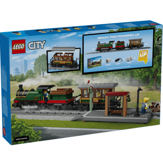 LEGO City - Vintage Steam Train ryhmässä LELUT / LEGO / LEGO City @ Spelexperten (60511)