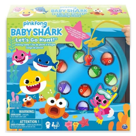 Fiskespelet - Baby Shark ryhmässä SEURAPELIT / Lastenpelit @ Spelexperten (6054916)