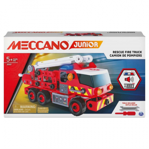 Meccano JR - Fire Truck ryhmässä  @ Spelexperten (6056415)